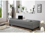 Gästebett MAINTAL, grau (anthrazit, schwarz), Struktur Holzwerkstoff, Liegefläche B/L: 80cm x 200cm, 5-Zonen-Tonnentaschen-Federkernmatratze, Faltbetten, Gästebett, mit Bettkasten