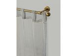 Gardinenstange GARESA "BOLTI", gold (mattgoldfarben), L:460cm Ø:16mm, Metall, Gardinenstangen, Gardinenstange, Vorhanggarnitur, verlängerbar, Wandmontage, ohne Ringe