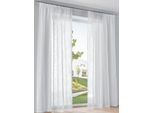 Gardine HEINE HOME Gr. 2, weiß, B:135cm H:175cm, Polyester, Gardinen, Gardine