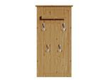 Garderobenpaneel OTTO HOME "Lukas, Paneel, Wandpaneel, Garderobe", beige (natur), B:60cm H:115cm T:12cm, Massivholz, Garderobenpaneele, Garderobenpaneel, aus massiver Kiefer, mit dekorativen Fräsungen, einer Ablage