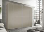 Schwebetürenschrank STAUD "Sonett 200, Made in Germany", beige (sand), B:270cm H:222cm T:68cm, Holzwerkstoff, Schränke, Schwebetürenschrank, mit vier verschiedenen Ausstattungsvarianten
