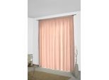 Vorhang WIRTH "Neveres" Gr. 1, beige (puder), B:135cm H:145cm, Jacquard, Baumwolle, Gardinen, Vorhang
