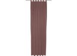 Vorhang ADAM "Uni Collection light", rot (kirschrot), B:142cm H:175cm, Baumwolle (Bio-Baumwolle), Gardinen, Vorhang, aus 100% Bio-Baumwolle