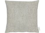Dekokissen APELT "1102" Gr. 1, beige (leinen, unifarben), B:40cm L:40cm, Polyester, Dekokissen_Sitzkissen_Kissenhüllen, Dekokissen, Kissenhülle ohne Füllung, 1 Stück