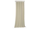 Vorhang WIRTH "Newbury", grau (taupe), B:130cm H:205cm, Baumwolle, Polyester, Gardinen, Vorhang, nach Maß