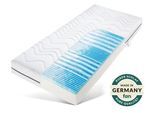 Taschenfederkernmatratze FAN "Tulani, Matratze in 90x200 cm, 140x200 cm und weiteren Größen", weiß (weiß, neutral), B:80cm H:24cm L:200cm, Bezug: 100% Polyester. Steppfüllung: 100% Polyester, Matratzen, Taschenfederkernmatratze, 530 Federn bei Gr. 100x200 cm - atmungsaktive Matratze