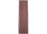Vorhang ADAM "Casket Valdelana Light" Gr. 3, rot (cherryrot), B:145cm H:225cm, Jacquard, Baumwolle (Bio-Baumwolle), Gardinen, Vorhang, aus 100% Bio-Baumwolle
