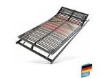 Lattenrost BECO "Tech Ultraflach KF", schwarz (weiß, neutral), B:100cm H:4,5cm L:200cm, Lattenroste, Lattenrost, 7 Liegezonen, geringe Bauhöhe