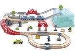 Spielzeug-Eisenbahn HAPE "Stadtbahn", bunt, Spielzeugfahrzeuge, Kinder, Spielzeug-Eisenbahn