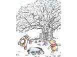 Bild KOMAR "Winnie the Pooh Playground", bunt (farbe bild(er): bunt), B:40cm H:50cm, Holz, Papier, Bilder, Bild, Wandbild zur Dekoration im Kinderzimmer - ohne Rahmen