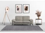2,5-Sitzer SIT & MORE "Cabana", grau (steel), B:211cm H:84cm T:123cm, 95% Polyester, 5% Polyamid, Sofas, 2 5-Sitzer, Breite 211 cm, mit oder ohne Sitztiefen-, und Kopfteilfunktion