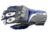 Motorradhandschuhe NERVE "KQ11" Gr. XL, blau (blau, schwarz), Handschuhe, XL, Motorradhandschuhe, mit Weitenverstellung