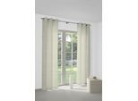 Vorhang WIRTH "Gospic" Gr. 2, grau, B:132cm H:175cm, Jacquard, Baumwolle, Polyester, Gardinen, Vorhang