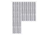 Gardine WECKBRODT "Rostock", weiß, B:950cm H:160cm, Jacquard, Polyester, Gardinen, Gardine, Jacquard, strukturiert, Allover, Motiv, Bordüre, nach Maß, Store