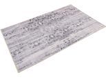 Badematte WECON HOME "Sydney", bunt (grau, silberfarben), H:6mm, Polyester, Badematten, Badematte, Vintage Orient Stil, Badezimmerteppich, waschbar
