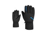 Skihandschuhe ZIENER "ZI-1726 GTX", Herren, Gr. L, schwarz.persian blau, Kunstfaser, Handschuhe Skihandschuhe