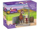 Spielwelt SCHLEICH "HORSE CLUB, Sofia's Pferdewaschplatz (42792)", bunt, Spielfigurenwelten, Kinder, Kunststoff, Spielwelt