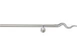 Vorhangstange GOOD LIFE "Sepa" Gr. 20, silber (edelstahlfarben), L:480cm Ø:20mm, Metall, Gardinenstangen, Vorhangstange