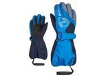 Skihandschuhe ZIENER "LAURO-Z AS glove mini", Kinder, Gr. 3, blau (persian blau.schwarz navy), Obermaterial: 100% Polyester. Innenseite: 100% Polyester. Futter: 100% Polyester. Wattierung: 100% Polyester, Handschuhe Skihandschuhe