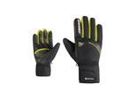 Skihandschuhe ZIENER "GALISO-Z GTX + GORE PLUS", Herren, Gr. 8, schwarz (schwarz.electric grass), Obermaterial: 100% Polyester. Innenseite: 100% Polyester. Futter: 100% Polyester. Wattierung: 100% Polyester, Handschuhe Skihandschuhe