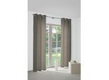 Vorhang WIRTH "Torbole" Gr. 5, lila, B:132cm H:255cm, Jacquard, Baumwolle, Polyester, Gardinen, Vorhang