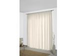 Vorhang WIRTH "Neveres" Gr. 2, beige (naturweiß), B:135cm H:175cm, Jacquard, Baumwolle, Gardinen, Vorhang