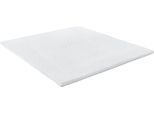 Topper "Fairfield", weiß, B:140cm H:8cm L:200cm, Viscoschaum, SET ONE BY MUSTERRING, Topper, Topper, mit Viscoschaumfüllung, Bezug waschbar, Höhe 8 cm