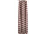 Vorhang ADAM "Maroccan Shiraz Light" Gr. 3, rot (cherryrot), B:145cm H:225cm, Jacquard, Baumwolle (Bio-Baumwolle), Gardinen, Vorhang, aus 100% Bio-Baumwolle
