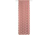 Vorhang ADAM "Maroccan Shiraz Light" Gr. 3, rot, B:142cm H:225cm, Jacquard, Baumwolle, Gardinen, Vorhang, aus 100% Bio-Baumwolle