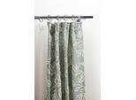 Gardinenstange GARESA "EASY", grau (chromfarben), B:64cm L:100cm Ø:20mm, Aluminium, Gardinenstangen, Gardinenstange, Vorhanggarnitur, verlängerbar, Wandmontage, Aluminium, mit Ringe