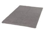 Badematte "Bahamas Uni" Gr. 4, grau (hellgrau), H:30mm, Baumwolle, SCHÖNER WOHNEN-KOLLEKTION, Badematten, Badematte, beidseitig verwendbar