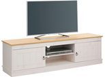 TV-Board OTTO HOME "Indra", gelb (weiß, honig), B:160cm H:45cm T:40cm, Massivholz, Sideboards, TV-Board, wahlweise in 2 Breiten, Fernsehtisch