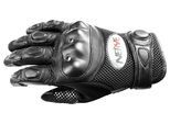 Motorradhandschuhe NERVE "KQ07" Gr. M, schwarz, Handschuhe, M, Leder, Motorradhandschuhe