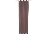 Vorhang ADAM "Uni Collection light", rot (kirschrot), B:142cm H:255cm, Baumwolle (Bio-Baumwolle), Gardinen, Vorhang, aus 100% Bio-Baumwolle