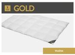 Gänsedaunenbettdecke SPESSARTTRAUM "Gold", weiß, B:135cm L:200cm, Bezug: 100% Baumwolle. Füllung: 100% Gänsedaunen, Bettdecken, Gänsedaunenbettdecke, hergestellt in Deutschland, allergikerfreundlich