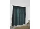 Vorhang WIRTH "Sepino" Gr. 3, blau, B:132cm H:225cm, Jacquard, Baumwolle, Polyester, Gardinen, Vorhang