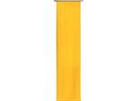 Schiebegardine WIRTH "Umea" Gr. 4, gold (goldfarben), B:60cm H:245cm, Jacquard, Polyester, Gardinen, Schiebegardine