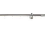 Innenlaufschiene GOOD LIFE "Mira" Gr. 6, silber (edelstahlfarben), L:240cm Ø:20mm, Aluminium, Metall, Gardinenstangen, Innenlaufschiene