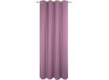Vorhang WIRTH "Newbury", lila (flieder), B:130cm H:245cm, Baumwolle, Polyester, Gardinen, Vorhang, nach Maß
