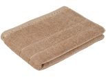 Duschtuch GÖZZE "Berlin", beige (bahama, beige), B:70cm L:140cm, Frottier, Obermaterial: 100% Baumwolle, Handtücher, Duschtuch