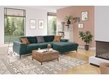 Ecksofa COTTA "Kitty L-Form, B: 242 cm", grün (hunter), B:244cm H:72cm T:166cm, 88% POLYESTER (PES) 12% POLYAMID (PA), Sofas, Ecksofa, mit Kopfteilverstellung, optional Bettfunktion & Bettkasten