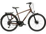 Trekkingrad KROSS "Trans 5.0" Gr. 58, braun (braun, schwarz), Fahrräder, Herren, 58cm, 28 Zoll (71,12cm) hinten: 28 Zoll (71,12cm), Trekkingrad