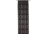 Vorhang WIRTH "Chianti" Gr. 2, lila, B:135cm H:175cm, Baumwolle, Polyester, Gardinen, Vorhang
