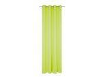 Vorhang WIRTH "Dim out", grün (limone), B:142cm H:345cm, Polyester, Gardinen, Vorhang, nach Maß