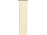 Schiebegardine WIRTH "Umea" Gr. 4, beige (hellbeige), B:60cm H:245cm, Jacquard, Polyester, Gardinen, Schiebegardine