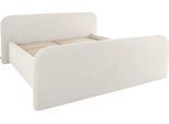 Polsterbett "Cleomi mit Bettkasten 140x200 180x200 200x200cm", creme, B:202cm H:96cm L:224cm, LEGER HOME BY LENA GERCKE, Betten, Polsterbett, erhältlich in H2, H3 & H4 und in verschiedenen Farben