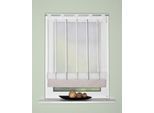 Raffrollo HOME WOHNIDEEN "SAVIO" Gr. 3, grau, B:120cm H:140cm, Voile, Obermaterial: 100% Polyester, Raffrollos, Raffrollo