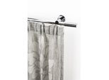 Gardinenstange GARESA "EASY", grau (chromfarben), B:65cm L:240cm Ø:20mm, Aluminium, Gardinenstangen, Gardinenstange