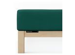 Bettlaken SCHLAFGUT "Frottex Spannbettlaken", grün (grün deep), L:200cm, Frottee, Obermaterial: 75% Baumwolle, 25% Polyester, Bettlaken, Bettlaken, MADE IN GREEN by OEKO-TEX