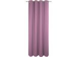 Vorhang WIRTH "Newbury" Gr. 3, lila (flieder), B:130cm H:225cm, Jacquard, Baumwolle, Polyester, Gardinen, Vorhang